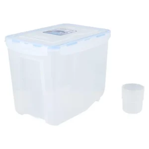 HomePro MICRON Plastic Rice Container With Measuring Cup