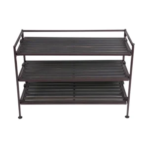 HomePro STACKO Shoe Rack 3 Tier (DARK BROWN)
