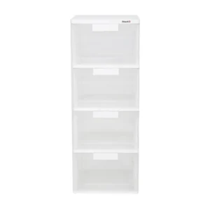 HomePro STACKO Plastic Drawer 4 Tier MAX(M)