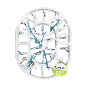 HomePro PLIM Cloth Hanger Oval Plastic 24 Clips