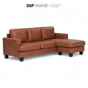 SSFHOME - Manhattan Mid-Century L Shaped Sofa