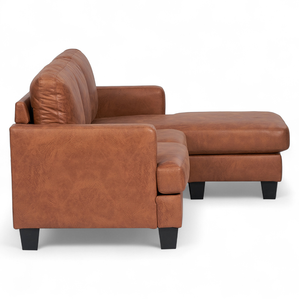SSFHOME - Manhattan Mid-Century L Shaped Sofa - Image 3