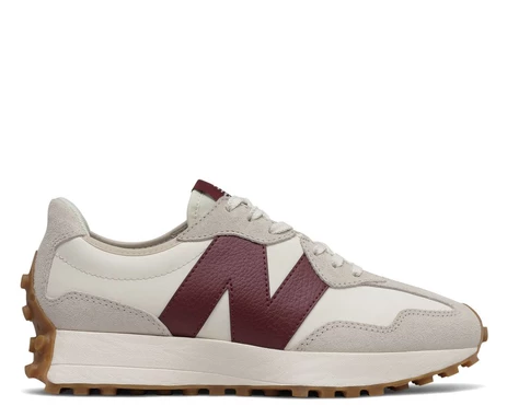 New Balance Womens 327 - MOONBEAM BURGUNDY