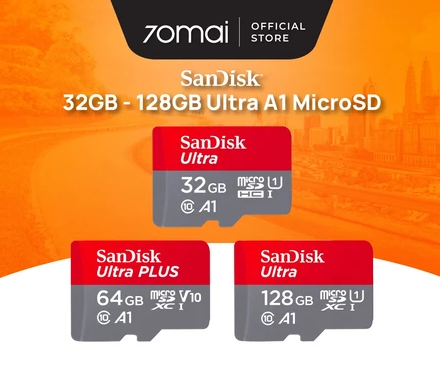 Sandisk Ultra Micro SD Card Class 10 A1