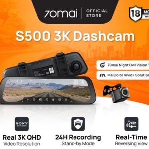 70mai S500 Rearview Dashcam