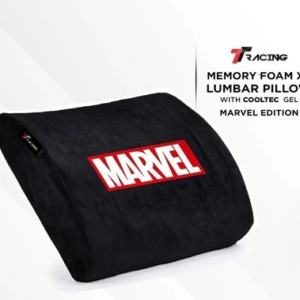 TTRacing XL Memory Foam Lumbar Pillow with Cooltec Gel - Marvel Edition