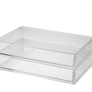 MUJI Stackable Acrylic Case 2 Drawers / L