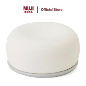 MUJI Aroma Stone With Tray - White