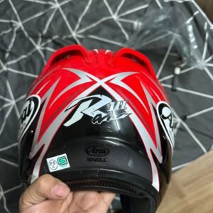 ARAI STELLA RAM3 ORI ITEM RED SAIZ L USED AB