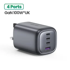 UGREEN 65W UK Plug GaN Charger Quick Charge 4.0 3.0