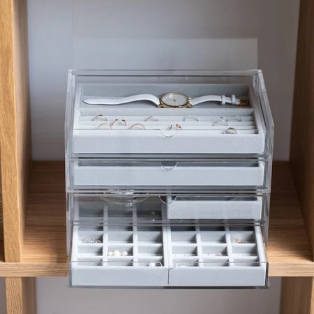 MUJI Stackable Acrylic Case 2 Drawers / L - Image 2