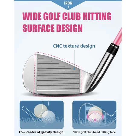 PGM G300 New style women right left handed No. 7 golf iron club - Image 3