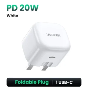 UGREEN Original Quick Fast 20W Foldable Power Delivery Charger
