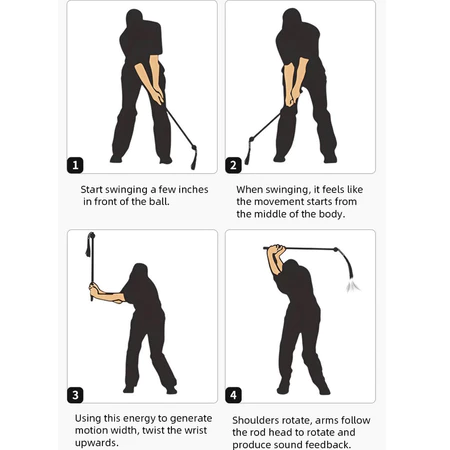 PGM Golf swing practice posture corrector training aid speed trainer - Image 3