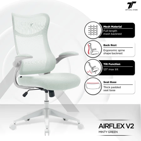 TT AIRFLEX V2 Ergochair Mesh Office Chair - Image 3