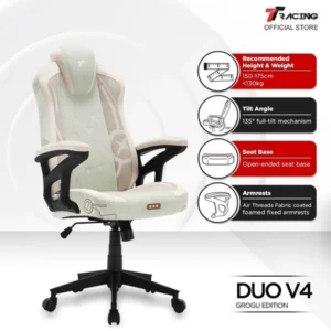 TTRacing Duo V4 Grogu Edition Air Threads Fabric Gaming Chair