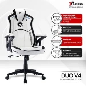 TTRacing Duo V4 Stormtrooper Edition Gaming Chair