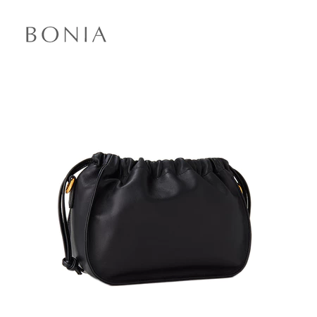 Bonia Black Lovag Small Crossbody Bag