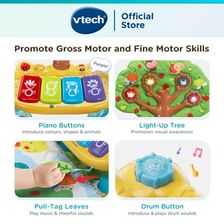 VTech 4 In 1 New Born Baby Gym Playmat Activity - Image 2