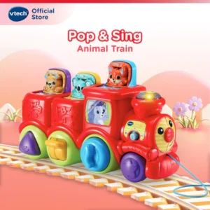 VTech Pop and Sing Animal Train Pull Toys Vehicle Toys