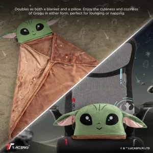 TTRacing Soft Plush Hooded Blanket - Grogu Edition