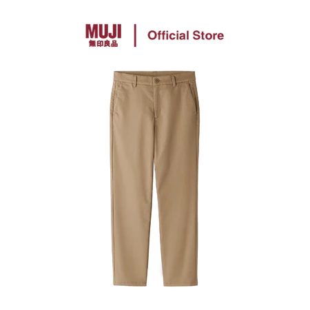 MUJI Women Stretch Chino Slim Tapered Pants