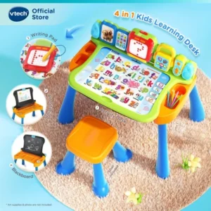 VTech 4 in 1 Touch & Learn Activity Desk Kids Learning Desk