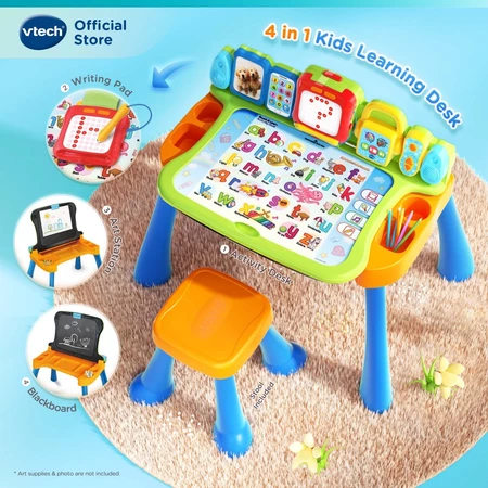 VTech 4 in 1 Touch & Learn Activity Desk Kids Learning Desk
