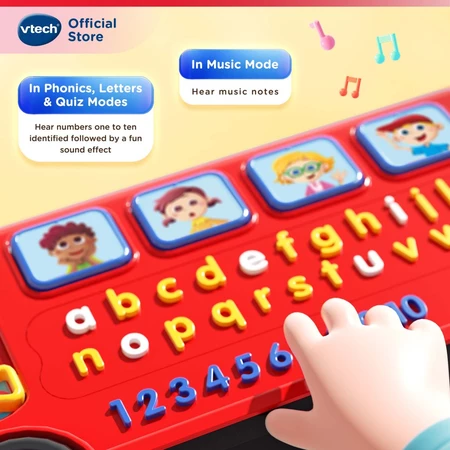 VTech Playtime Bus English Phonics Electronic - Image 2