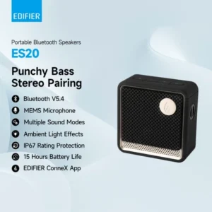 Edifier ES20 RGB Light Wireless Portable Bluetooth Speaker