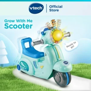 VTECH 2-IN-1 RIDE & BALANCE SCOOTER (Blue)