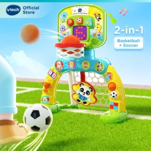 Vtech 2 in 1 Count & Win Sports Centre Basketball Football Sports Toys