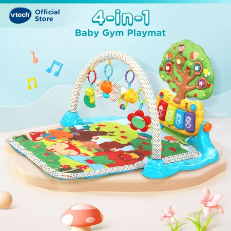 VTech 4 In 1 New Born Baby Gym Playmat Activity