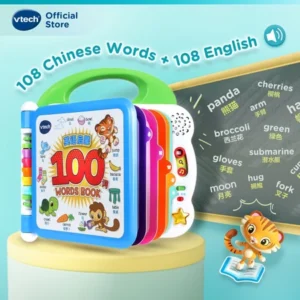 VTech English & Chinese Learning Friends 100 Words Book