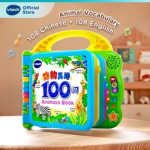 VTech Chinese + English Learning Friends Animal 100 Words Book