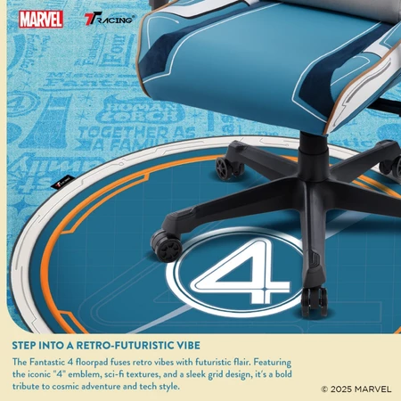TTRacing Guardian Gaming Floorpad - Fantastic 4 Edition