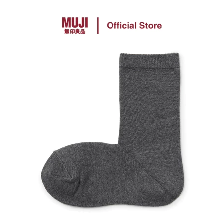 MUJI Women Right Angle 3 Layer Loose Top Socks