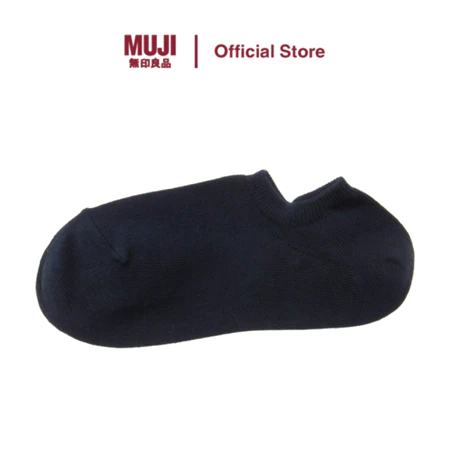 MUJI Men's Right Angle Sneaker Socks(CmiA)