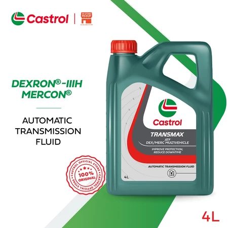 Castrol Transmax Minyak Gear ATF Dex/Merc Multikenderaan (4L)