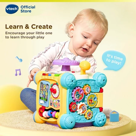 VTech Twist & Play Cube Activity Cube Early Learning