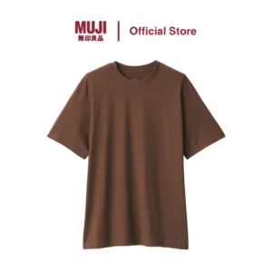 MUJI Men Jersey Crew Neck Short Sleeve T-shirt