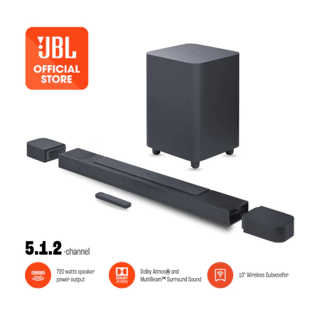 JBL BAR 800 5.1.2-Channel Soundbar