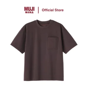 MUJI Gentleman's Cool UV Protection Wide Short Sleeve T-Shirt