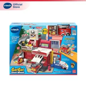 VTech Save The Day Fire Station Vehicle Playset Go! Go! S