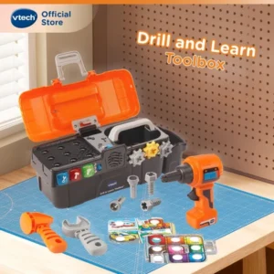 VTech Drill & Learn Toolbox Boys Toolbox Toys Role-Play