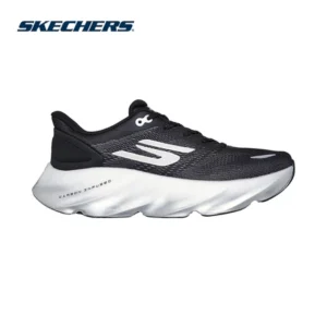 Skechers Men Arch Fit Tech Running SKX Aero Burst Shoes (Black)