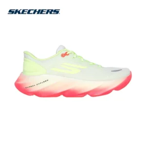 Skechers Women Arch Fit Tech Running SKX Aero Burst Shoes (White)