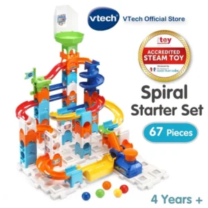 VTech 67 pcs Marble Rush Spiral Starter Set Block Toys