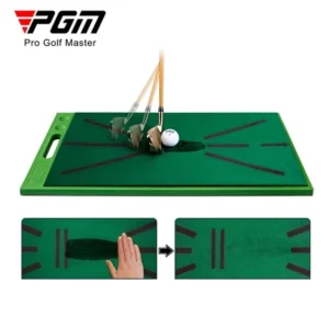 PGM Trajectory display portable golf hitting swing cutting practice mat