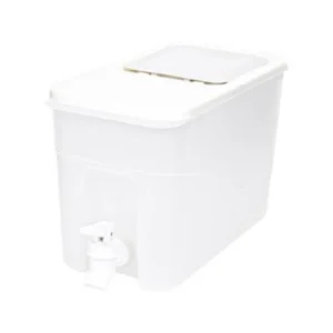 HomePro Kech plastic water dispenser with tap 4L (white)